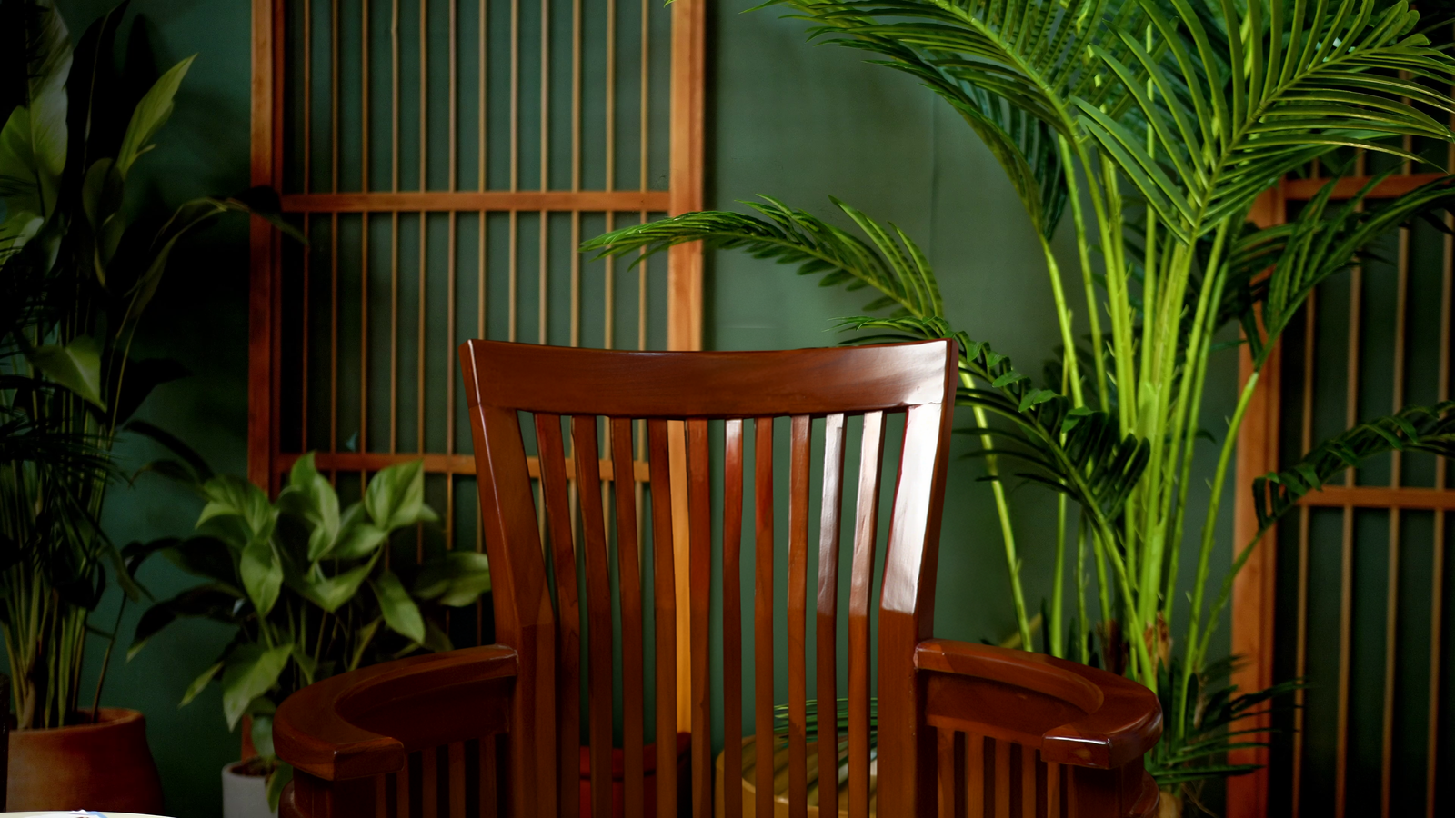 Green Tropical Background